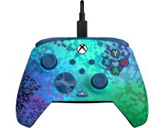 Mando PDP Rematch Wired Controller Glitch Green + Game Pass 1 Mes