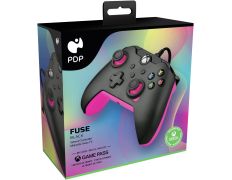 Mando PDP Wired Controller Fuse Black + 1 Mes Gamepass Xbox Series/Xbox One/PC