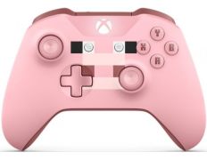 Mando XBOX ONE Minecraft Rosa  ed.limitada