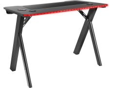 Mesa Gaming Mars Gaming MGD100RGB 100x60x74 cm Negra