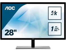 Monitor AOC U2879VF 28'' 4K Negro/Plata