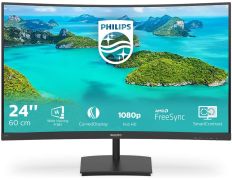 Monitor Curvo Philips E-Line 241E1SCA 23.6" Full HD Multimedia Negro