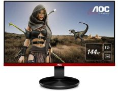 Monitor Gaming AOC G2490VXA 23.8"/Full HD/Multimedia Negro y Rojo