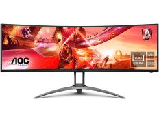 Monitor Gaming Curvo AOC AGON AG493UCX 49" DQHD Multimedia Negro