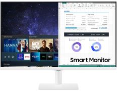 Monitor LED 27'' Samsung Smart M5 Blanco