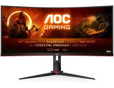 Monitor LED AOC CU34G2/BK 34'' Curvo Negro