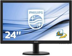 Monitor LED Philips V-Line 243V5LHSB 23.6'' FHD