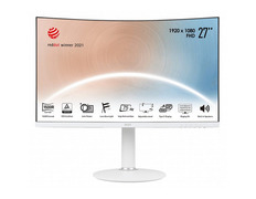 Monitor MSI Modern MD271CPW 27'' Curvo Blanco