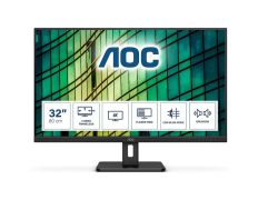 Monitor Profesional AOC U32E2N 31.5" 4K Multimedia Negro