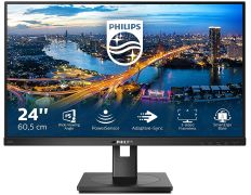 Monitor Profesional Philips 242B1 23.8" Full HD Multimedia Negro