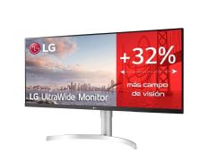 Monitor Profesional Ultrapanorámico LG 34WN650-W 34'' WFHD Multimedia Plata