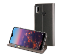 Muvit Funda Folio Huawei P20 Lite + Tarjetero Negra