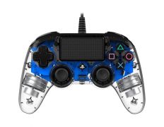 Nacon Compact Controller Azul Iluminado Oficial PS4