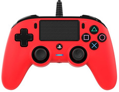 Nacon Compact Controller Rojo Oficial PS4