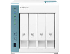 NAS Servidor QNAP Desktop 4BAY NAS 1GB RAM 1GbE