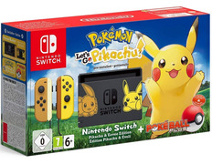 Nintendo Switch Pokemon Edition: let's go Pikachu + Pokeball plus ed ltd