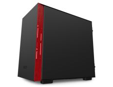 NZXT Caja MINI ITX H210 Negro-Rojo