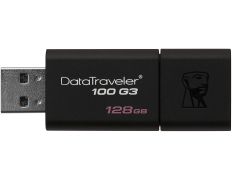 Pendrive Kingston DT100 G3 128GB USB 3.0 Negro