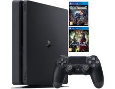 Playstation 4 Slim (500GB) + Death End Request 2 DOE + Space Hulk: Deathwing Enhanced Edition