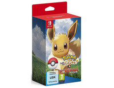 Nintendo Switch Pokemon Let's Go Eevee! + Poke Ball Plus