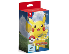 Nintendo Switch Pokemon Let's Go Pikachu ! + Poke ball Plus