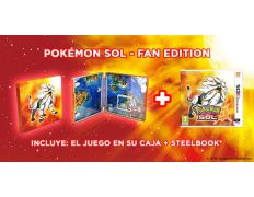 Pokemon Sol + Steelcase 3DS