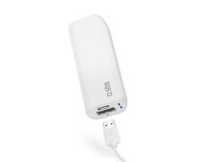 Powerbank Compacto 3000 mAh Blanco SBS