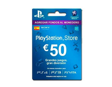 Tarjeta Prepago 50 EUR Playstation Network