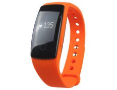 Pulsera Fitness Leotec Touch Pulse Naranja