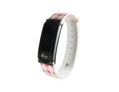 Pulsera Leotec Smartband Cool HR Cloth Rosa