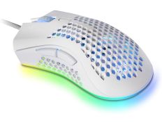 Ratón Gaming Mars Gaming MMEX 32000 DPI Blanco