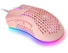 Ratón Gaming Mars Gaming MMEX 32000 DPI Pink