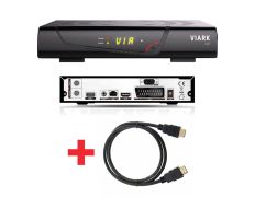 Receptor Satélite Viark SAT HD + Cable HDMI