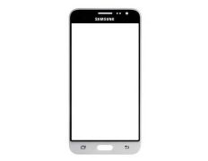 Repuesto Cristal Frontal Samsung Galaxy J3 (2016) Blanco