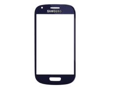 Repuesto cristal frontal Samsung Galaxy S3 Mini (i8190) Azul Oscuro