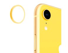 Repuesto Cubierta Metal Cámara Trasera - iPhone XR Amarillo