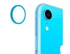 Repuesto Cubierta Metal Cámara Trasera - iPhone XR Azul