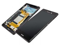 Repuesto pantalla con marco Sony Xperia M4 Aqua (E2303/E2306/E2353) Negro