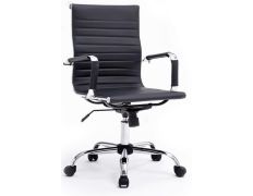 Silla de Oficina Equip Respaldo Medio Negro