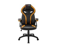 Silla Gamer  Mars Gaming MGC118 Color Negro-Amarillo