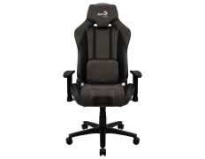 Silla Gaming Aerocool Baron Iron Black Aerosuede