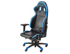 Silla Sparco Gaming Grip - Negra / Azul