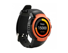 Smartwatch Leotec Black Diamond Naranja