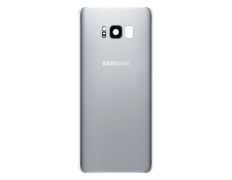 Tapa Batería con Cubierta Cámara Trasera - Samsung Galaxy S8 Plus Plata