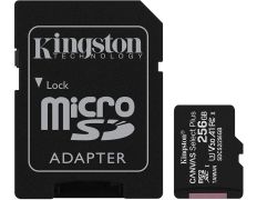 Tarjeta de memoria MicroSD XC 256GB Kingston Canvas Select+Adapt