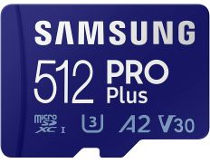 Tarjeta de Memoria Samsung Pro Plus 2021 512GB MicroSD XC Clase 10