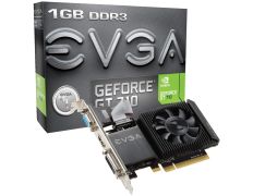 Tarjeta Gráfica EVGA GeForce GT 710/1GB DDR3 Perfil Bajo