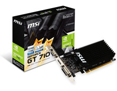 Tarjeta Gráfica MSI GT710 2GB GDDR3