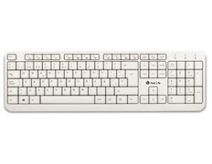 Teclado NGS Wired Spike Blanco