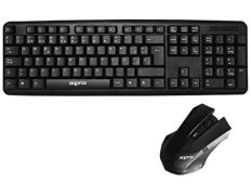 Teclado + Ratón Approx APPKBECOKIT Negro